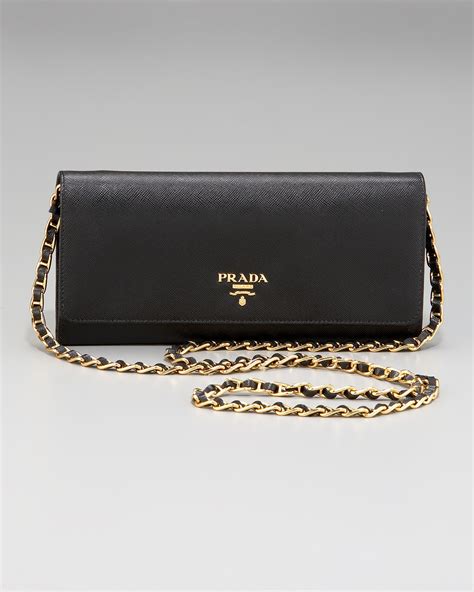 prada saffiano chain crossbody wallet|Prada Saffiano Chain Crossbody Wallet .